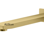 Brushed Gold Flores Bath Spout