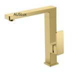Brushed Gold Ceram Lux Sink Mixer