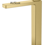 Brushed Gold Ceram High Rise Basin Mixer