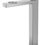Brushed Nickel Ceram High Rise Basin Mixer