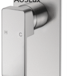 Brushed Nickel Ceram Wall Mixer