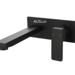 Matte Black Ceram Wall Basin Mixer