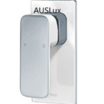 Chrome And White Seto Wall Mixer