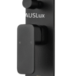 Matte Black Seto Wall Mixer With Diverter
