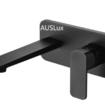 Matte Black Seto Wall Basin Mixer