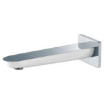 Chrome And White Bath Spout
