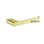 Brushed Gold Cora Cornered Rectangle Paper Holder