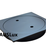 Black 110x110mm Clear out Floor Waste (100mm Outlet)