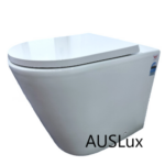 Hali Rimless Wall Faced Floor Pan Toilet