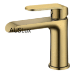 Brushed Gold Basin Mixer