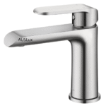 Brushed Nickel Basin Mixer