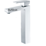 Rosa Rectangle Handle High Rise Basin Mixer