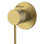 Brushed Gold Hali Wall Mixer
