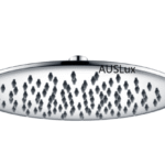 Round Stainless Steel Shower Head Curve 250X6mm;