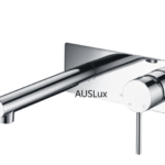 Chrome Wall Basin Mixer