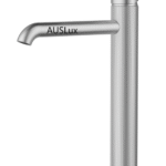 Brushed Nickel High Rise Linie Basin Mixer