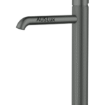 Gun Metal High Rise Linie Basin Mixer