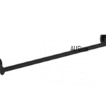Matte Black Linie Single Towel Rail 800mm