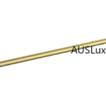Brushed Gold Linie Single Towel Rail 800mm