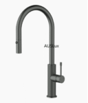 Gun Metal Linie Pull Out Sink Mixer