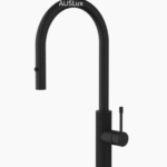 Matte Black Linie Pull Out Sink Mixer