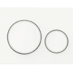 Stainless Steel Round Flush Buttons for Geberit Sigma, Matt White