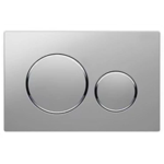 ABS Round Flush Buttons for Geberit Sigma, Chrome