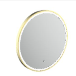 Gold LED Round Circle Mirror 900mm x 900mm
