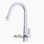 Chrome Luxa Pull Out Sink Mixer