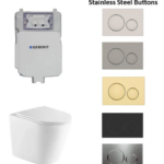 Geberit Sigma 8 In Wall Rimless Toilet Suite Matt White