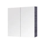 600mm Dark Woodgrain Shaving Cabinet