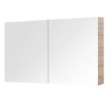 900mm Light Woodgrain Shaving Cabinet