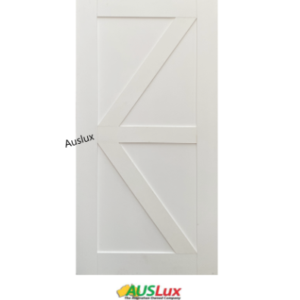 Solid Timber core Internal House Entry Front Barn Hampton K shaker White door