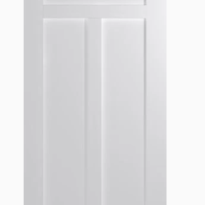 Flat White Primed Shaker Hampton Solid Timber core door