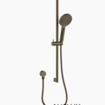 Antique Brass Cora Rail Shower