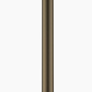 Antique Brass Round Shower Arm